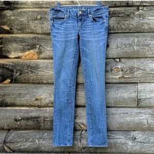 AE stretch skinny jeans